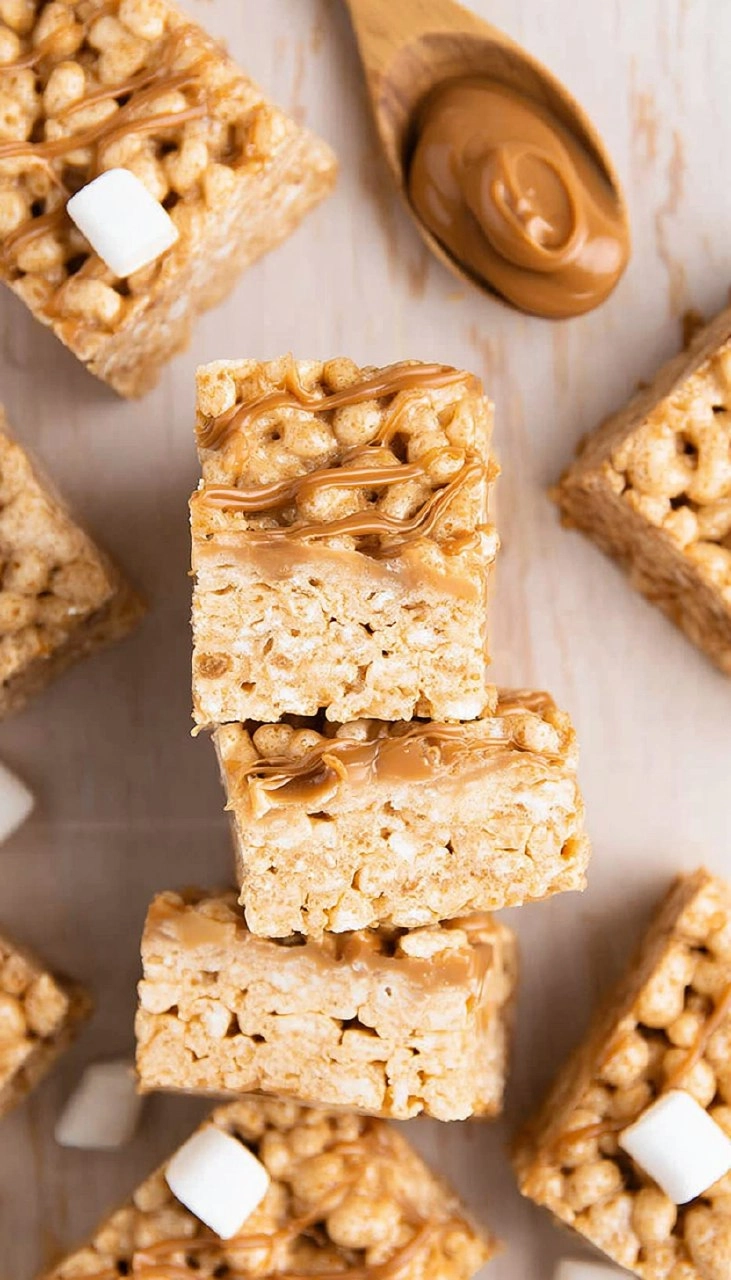 Biscoff Rice Krispie Treats