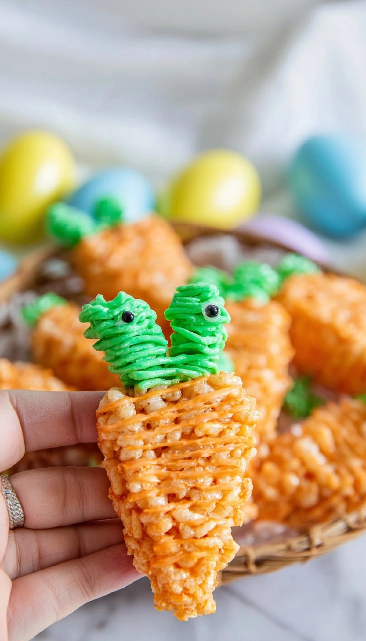 Carrot Easter Rice Krispie Treat Ideas 7 Carrot Easter Rice Krispie Treat Ideas