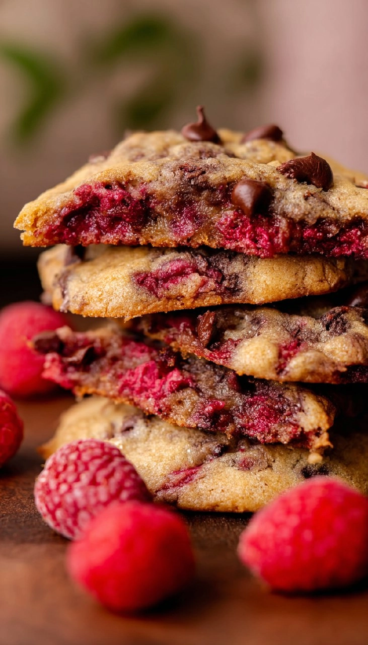 Cookies With Raspberry