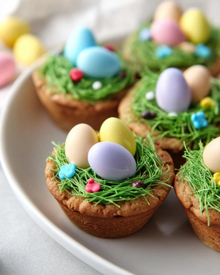 Easter Egg Bird Nest Cookie Cups 5 Easter-Egg-Bird-Nest-Cookie-Cups-Recipe