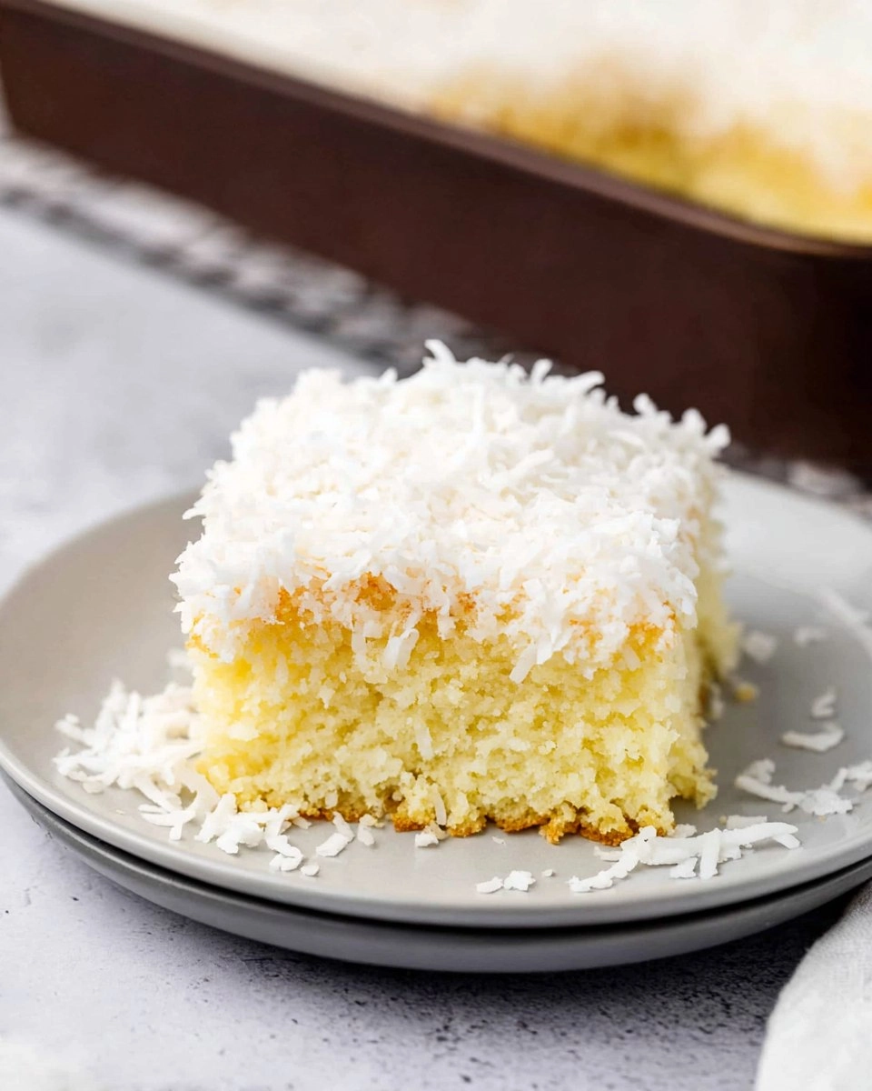 Easy Coconut Cake
