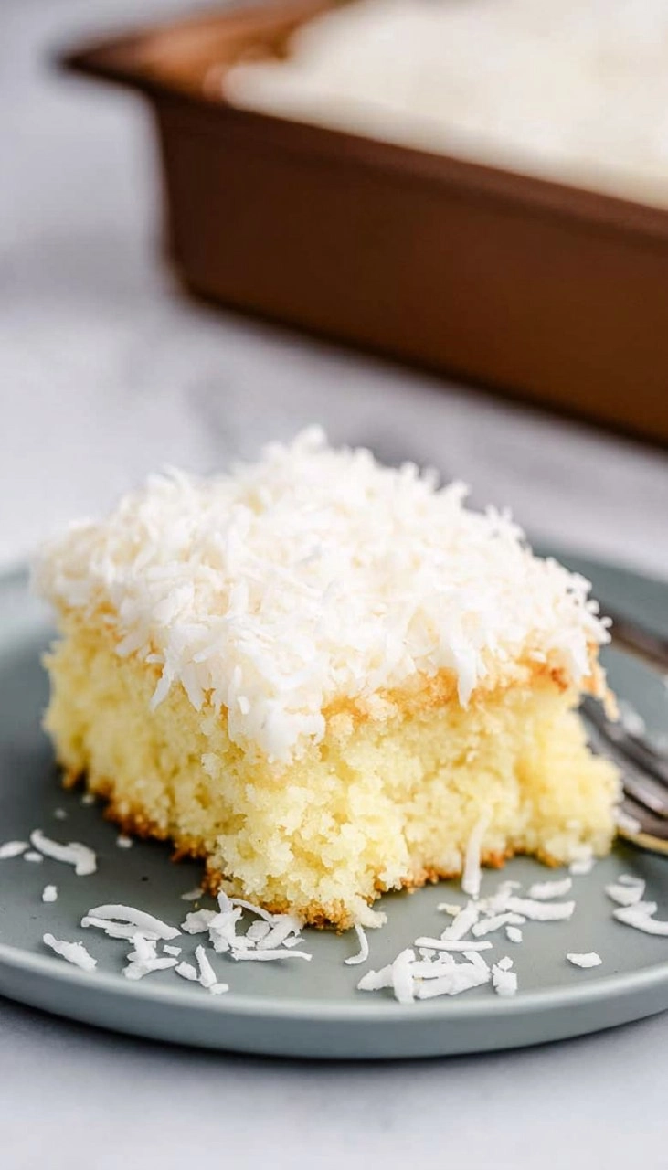Easy Coconut Cake