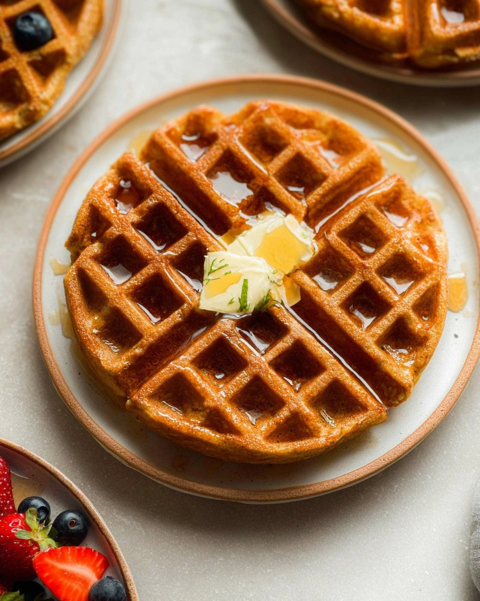Fluffy Whole Wheat Waffles