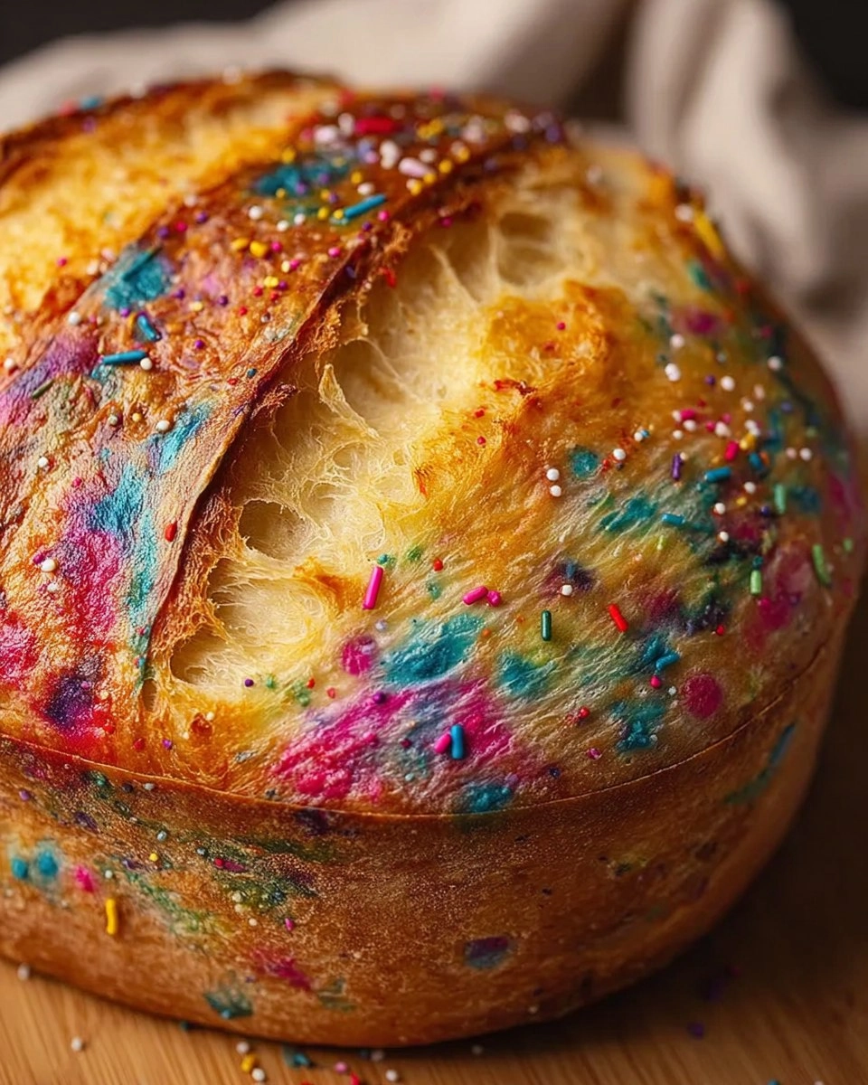 Funfetti Sourdough Bread