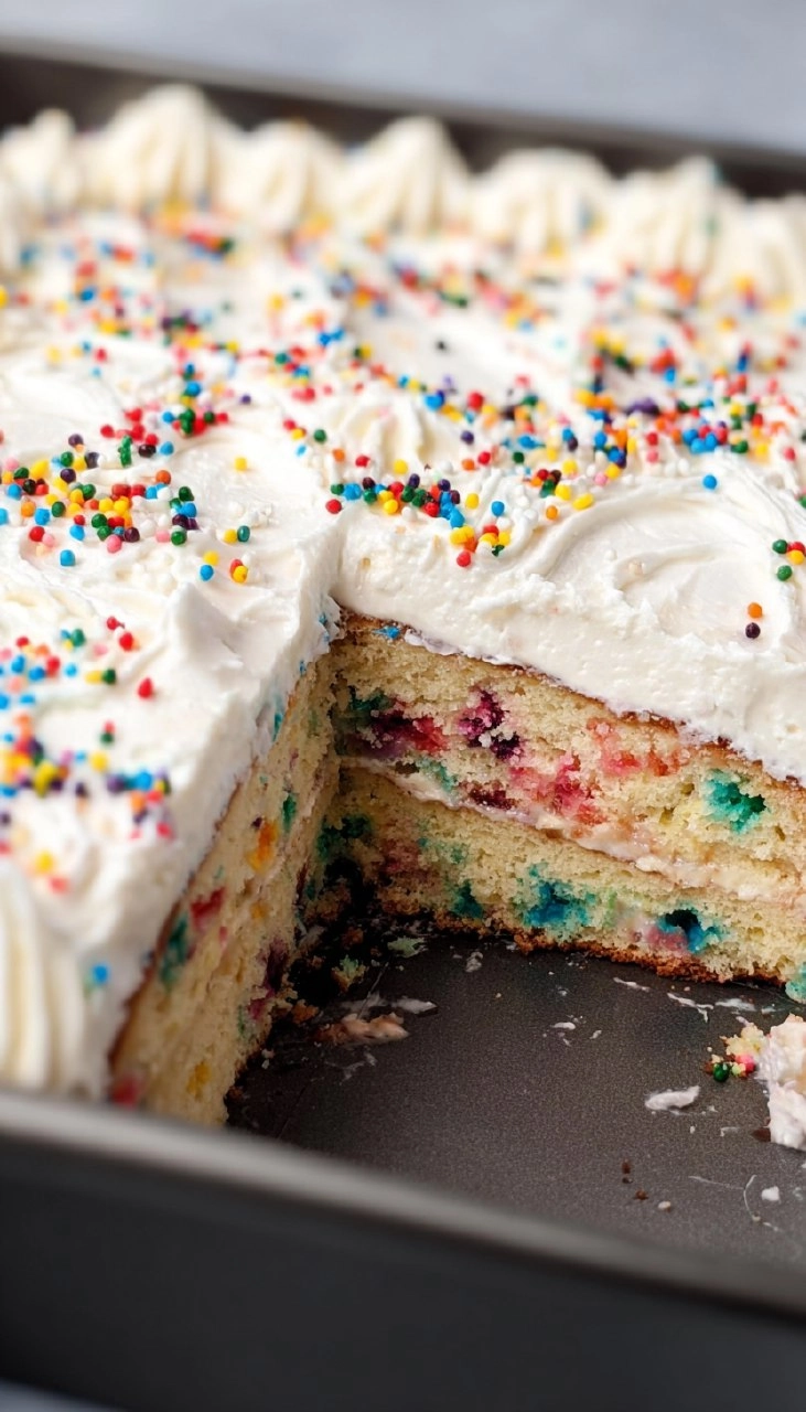 Homemade Funfetti Cake