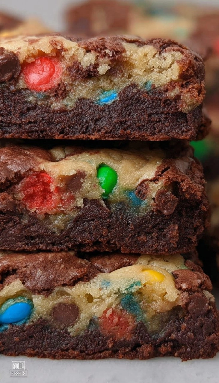 M&M Brookies (Brownie Cookies)