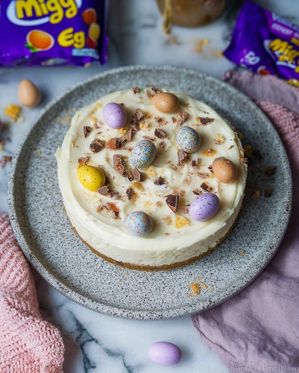 Mini Egg Mini Cheesecake (Small batch bakes)