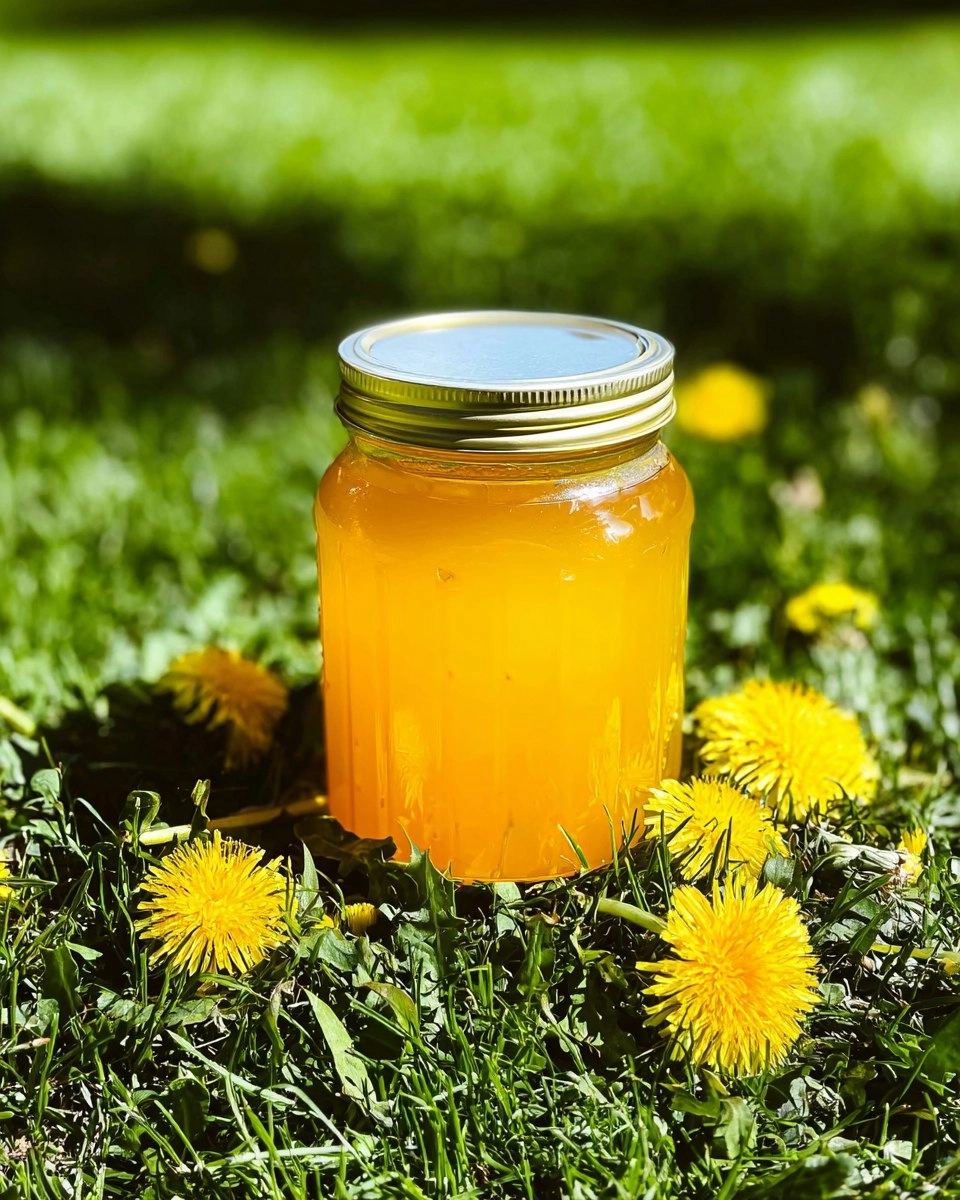 Mom's Dandelion Jelly (Spring Foraging)