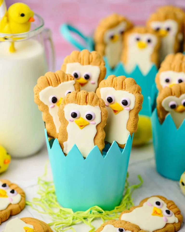 Nutter Butter Hatching Chick Cookies 4 Nutter-Butter-Hatching-Chick-Cookies-Recipe