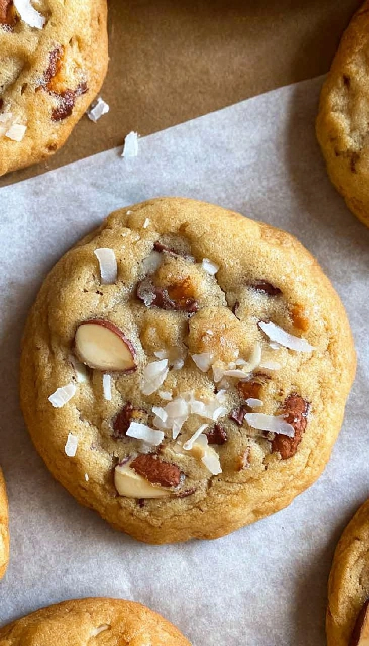 Orange Almond Chocolate Chip Cookies