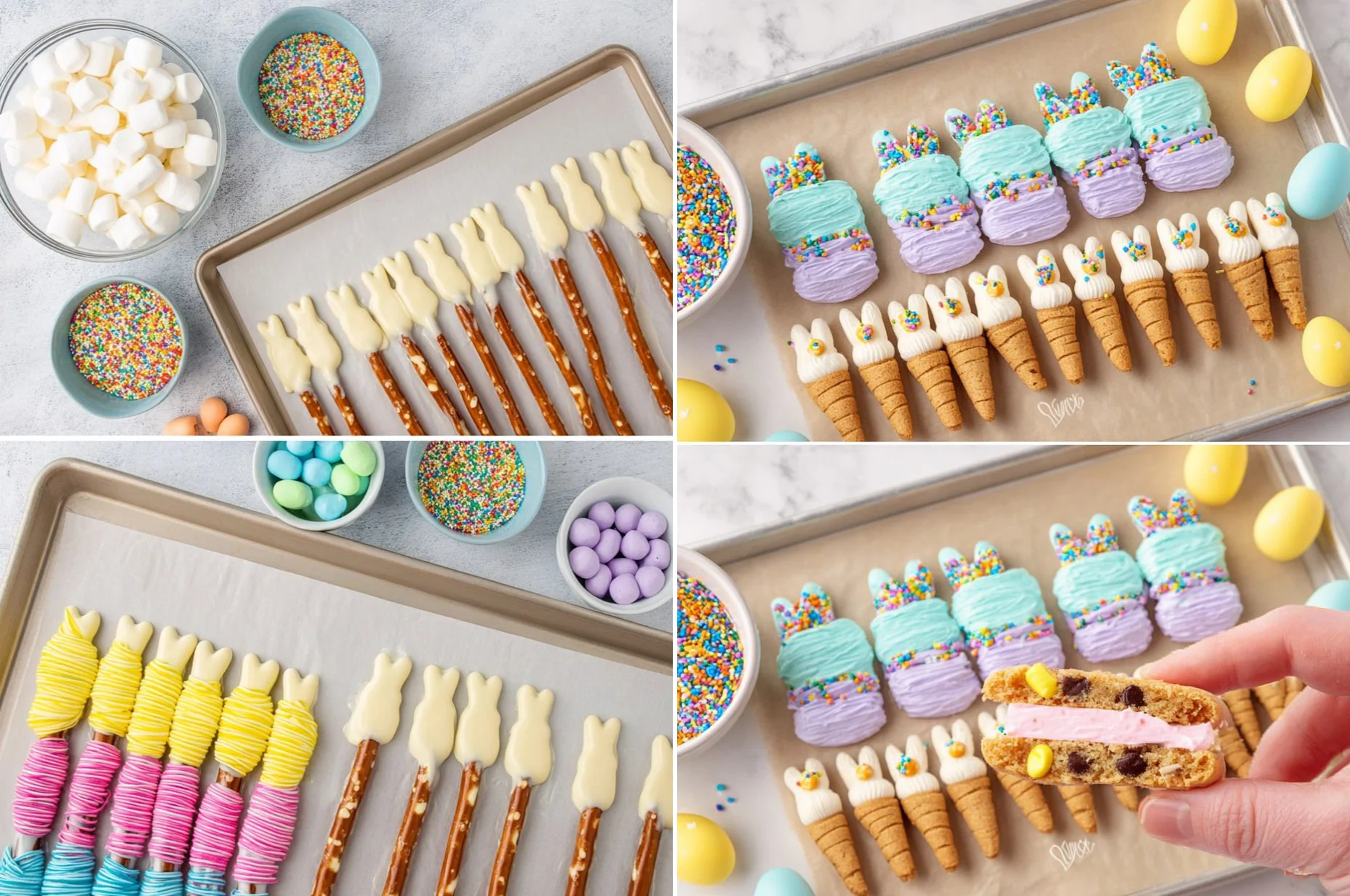 Peeps Pretzel Rods