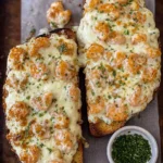 Shrimp-Alfredo-Garlic-Bread-Recipe