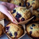 Sourdough-discard-blueberry-muffins-Recipe
