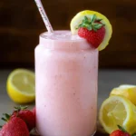 Strawberry-Lemonade-Milkshake-Recipe