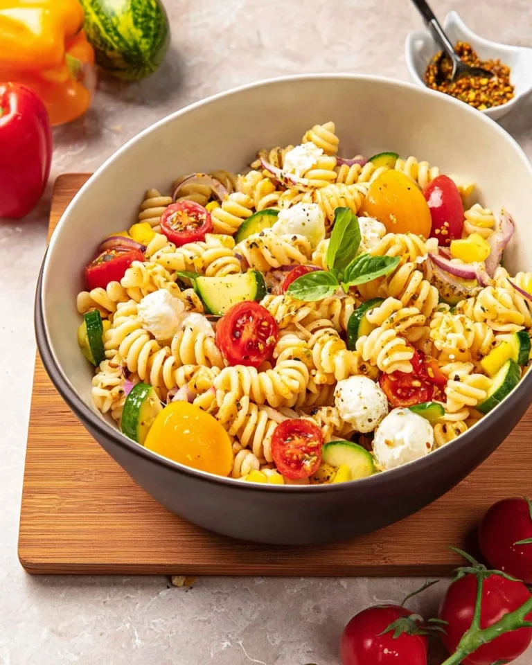Summer-Pasta-Salad-with-White-Balsamic-Vinaigrette-Recipe