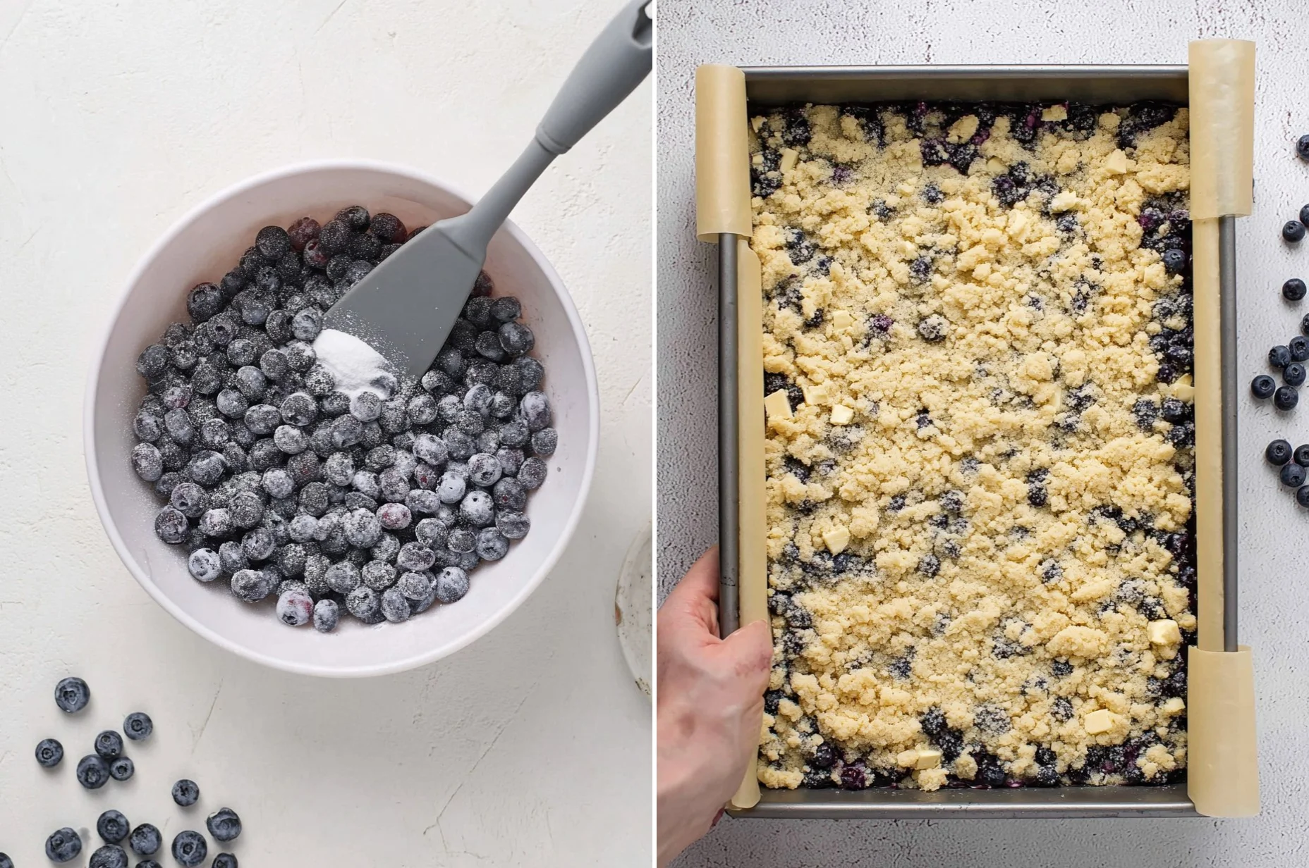 Blueberry Crumb Bars 6 Blueberry Crumb Bars