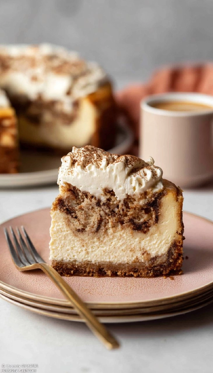 Cinnamon Swirl Cheesecake