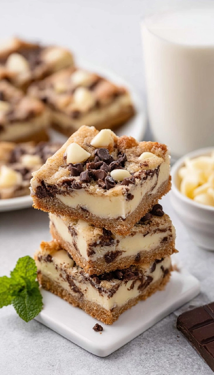 Cookie Dough Cheesecake Bars 5 Cookie Dough Cheesecake Bars