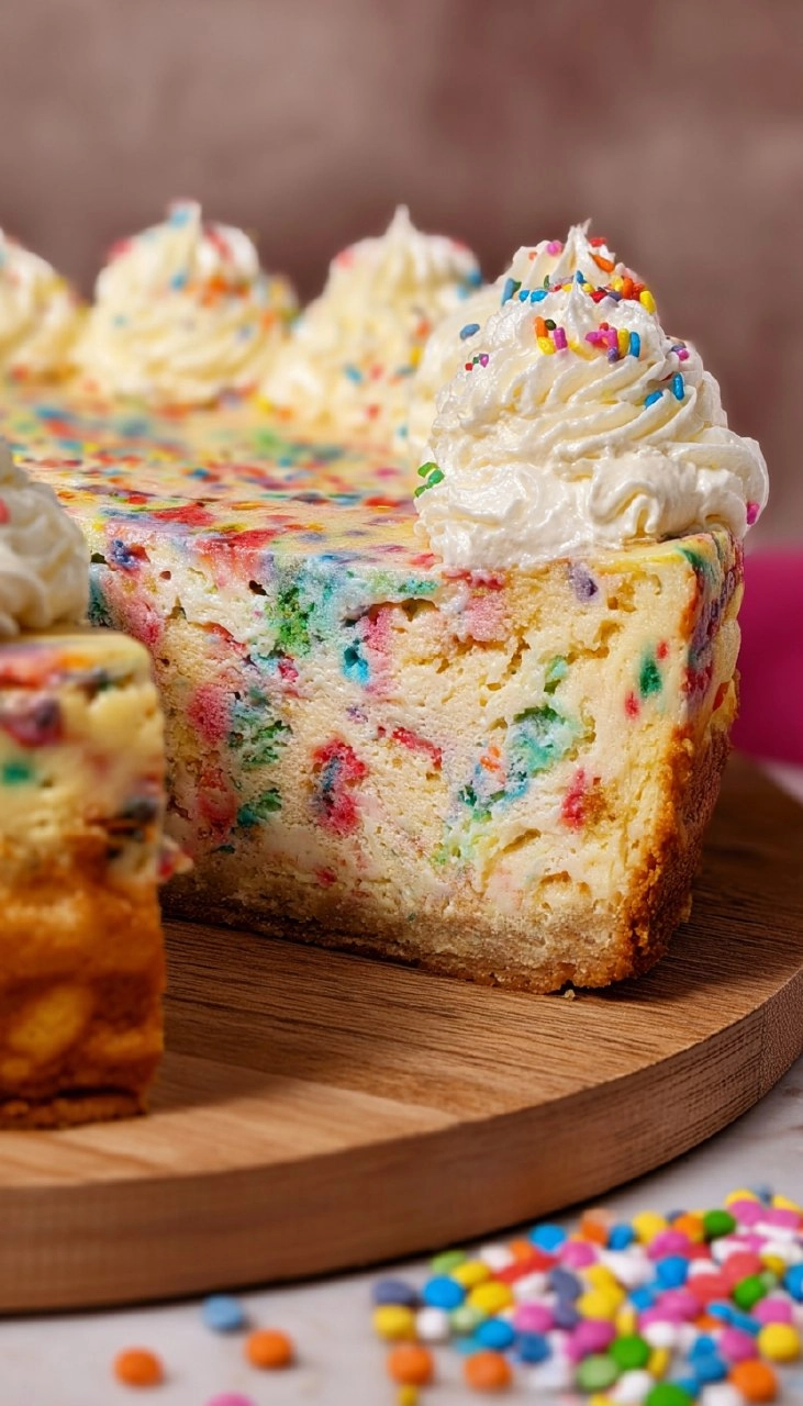 Funfetti Cake Cheesecake