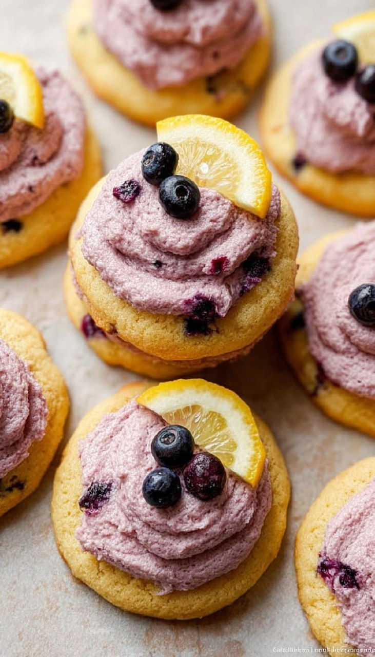 Lemon Blueberry Cookies 5 Lemon Blueberry Cookies