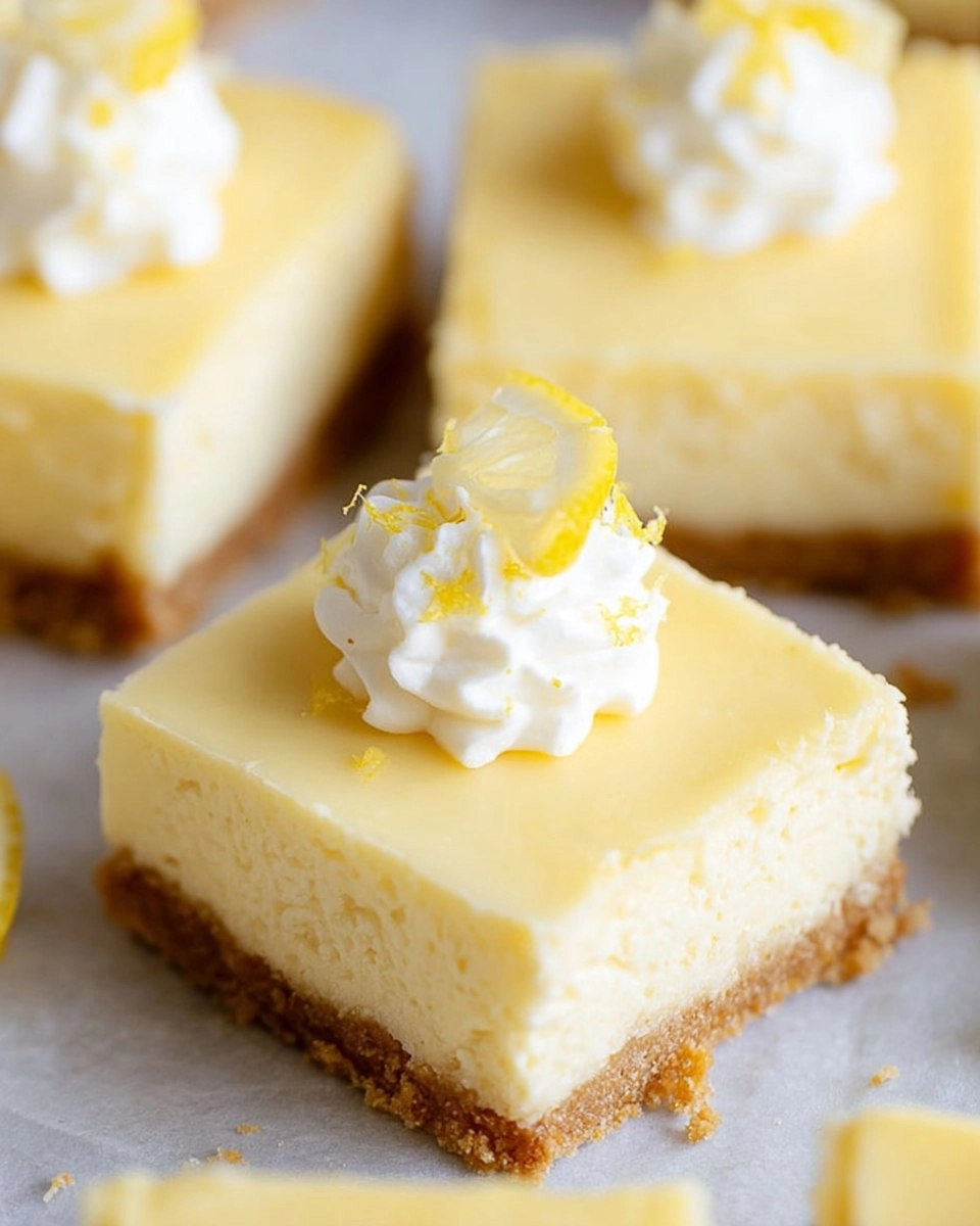 Lemon Cheesecake Bars