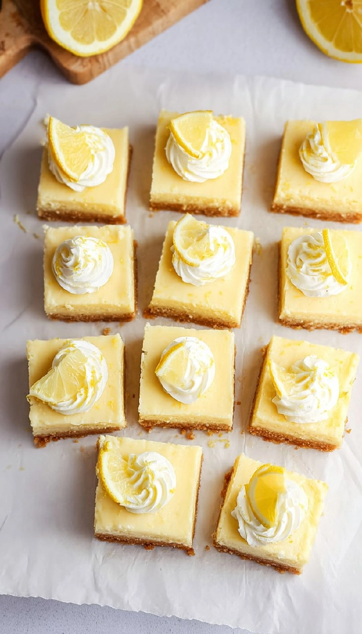 Lemon Cheesecake Bars