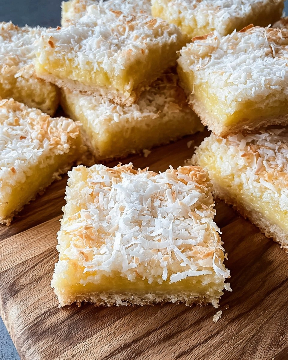 Lemon Coconut Bars