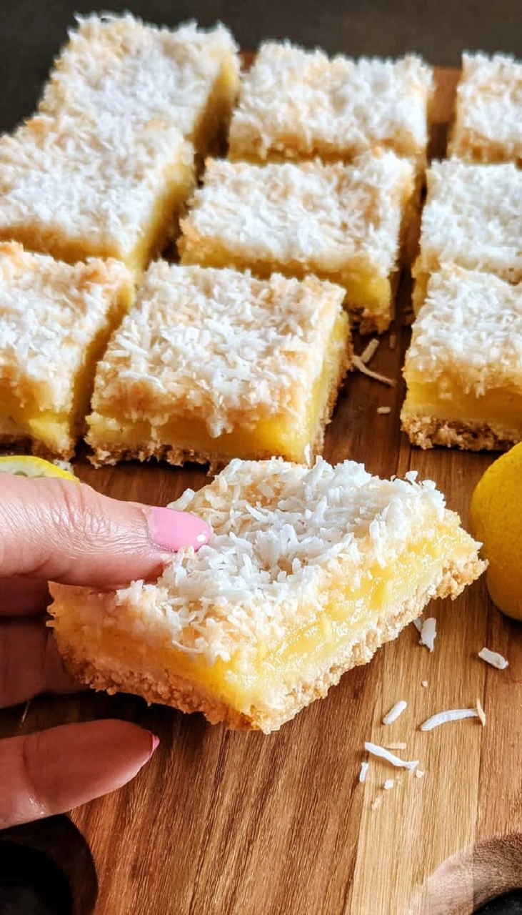 Lemon Coconut Bars