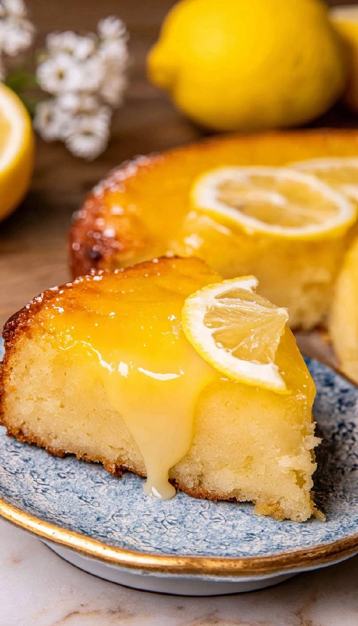 Lemon Gooey Butter Cake
