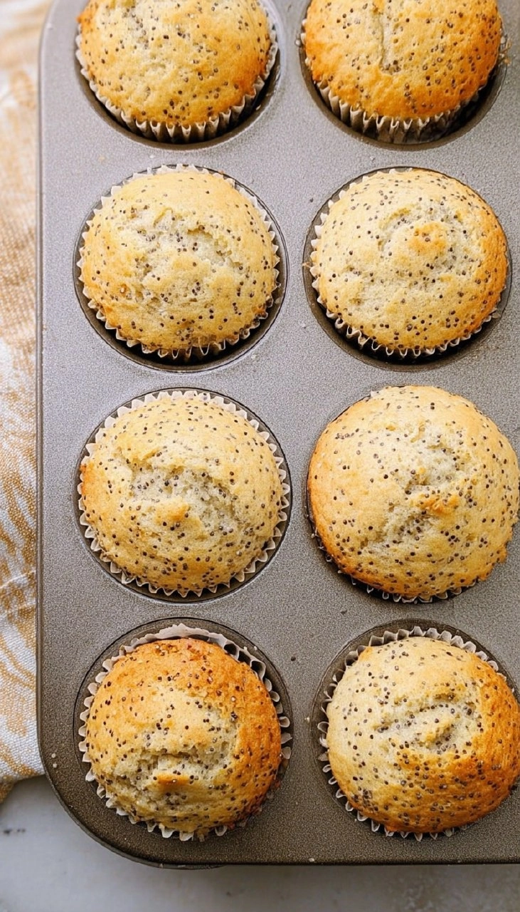 Lemon Poppy Seed Muffins