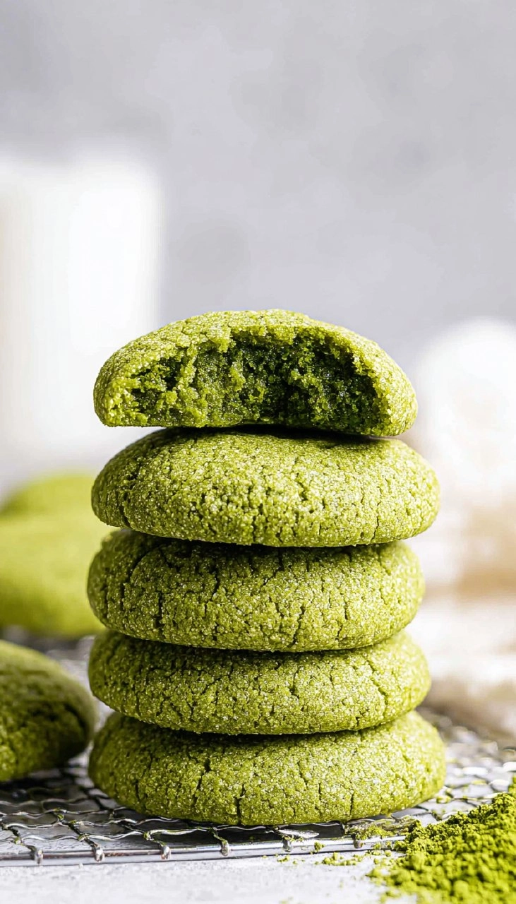 Matcha Green Tea Cookies