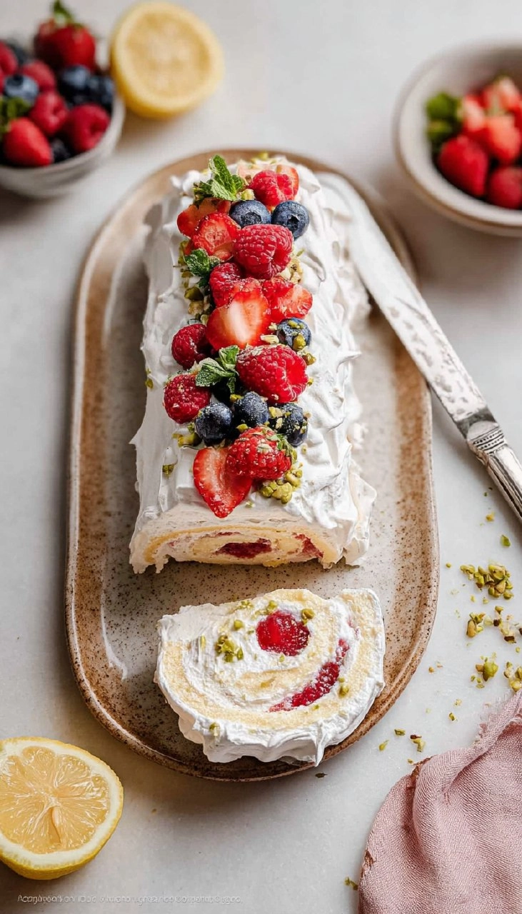 Meringue Roulade