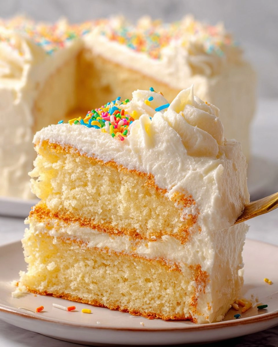 Moist Vanilla Cake