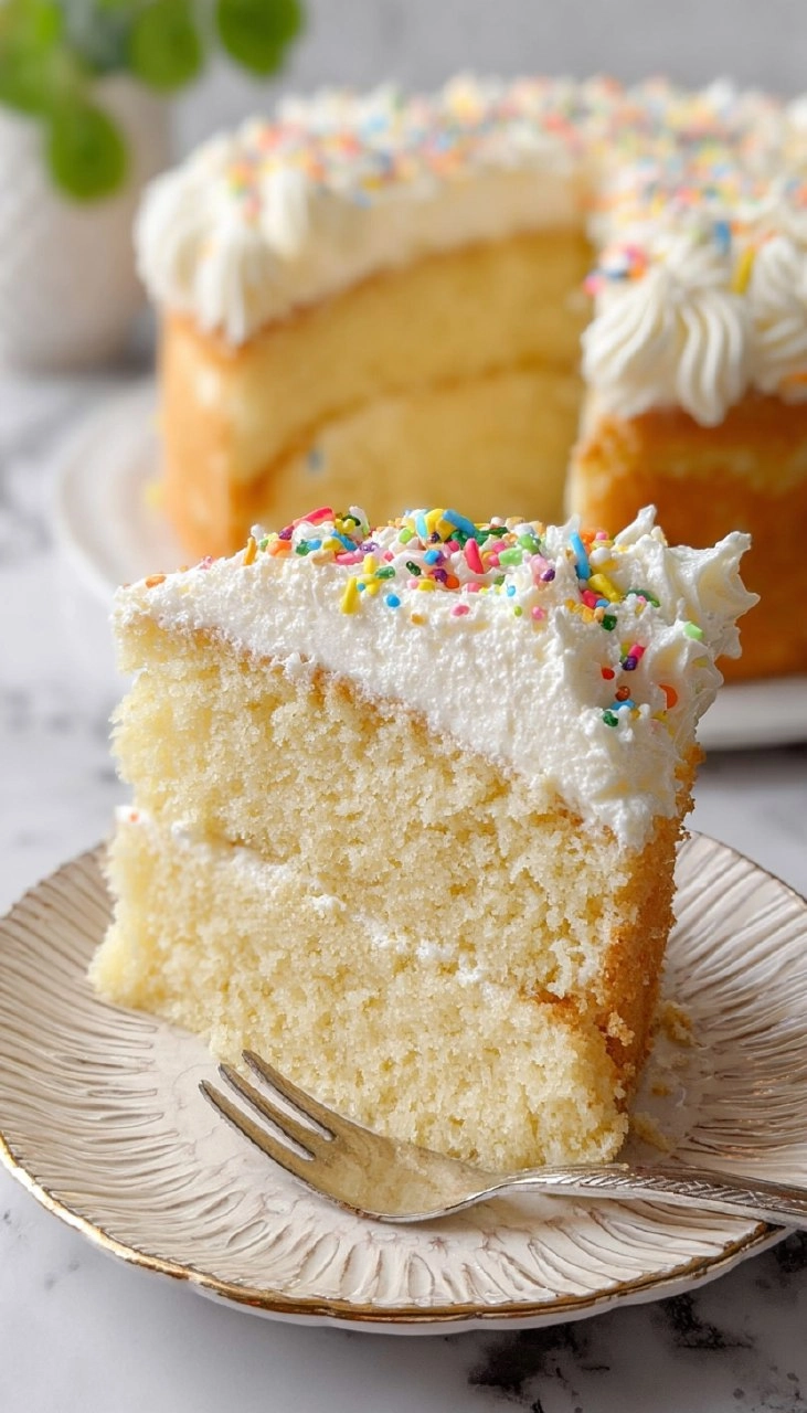 Moist Vanilla Cake