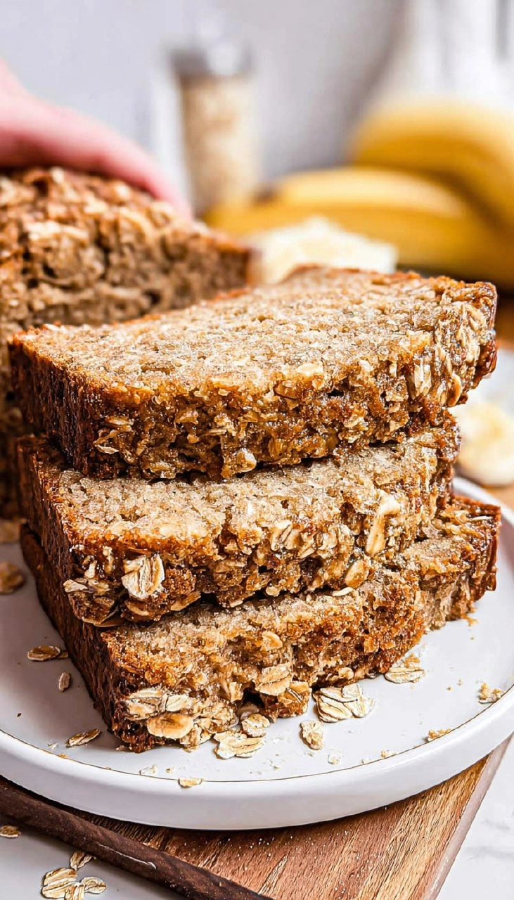Oatmeal Banana Bread