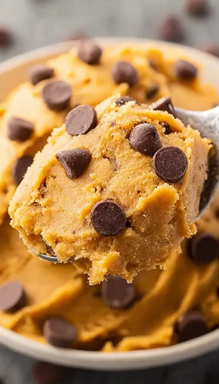 Pumpkin Pie Edible Cookie Dough