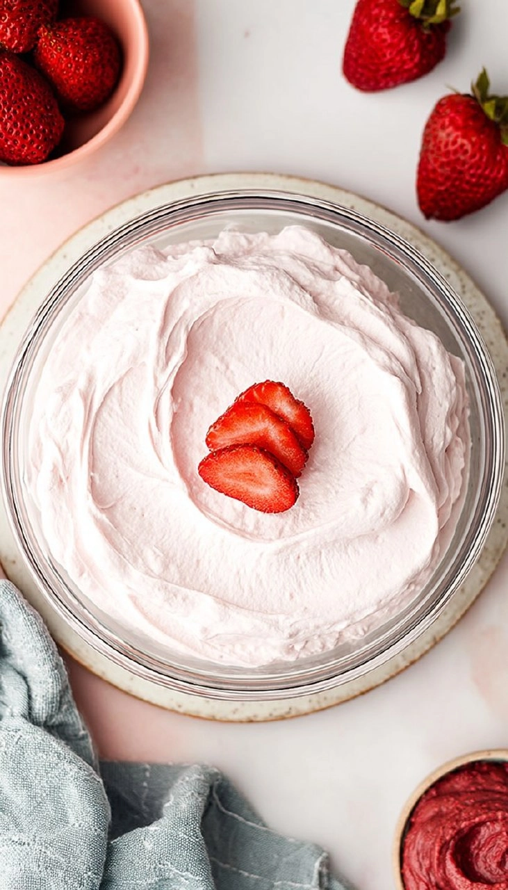 Strawberry Whipped Cream