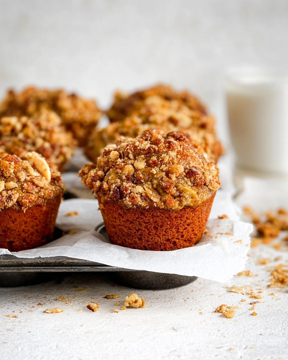 Streusel-Topped Banana Nut Muffins