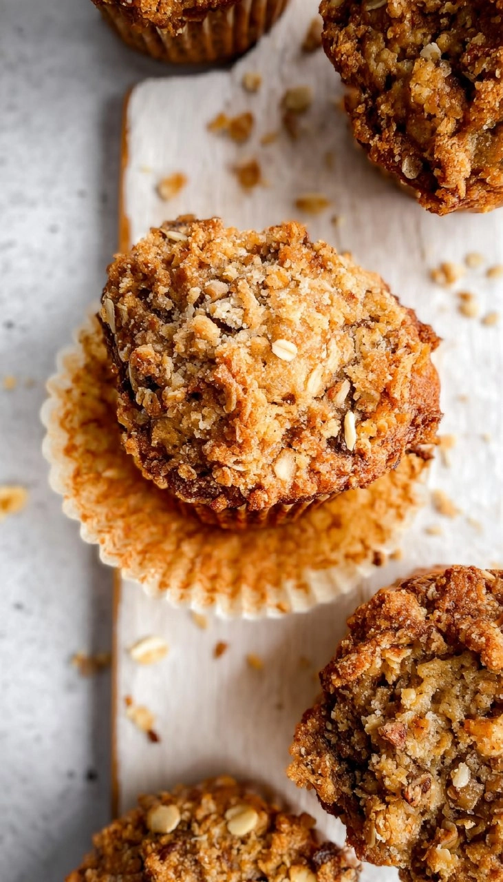 Streusel-Topped Banana Nut Muffins