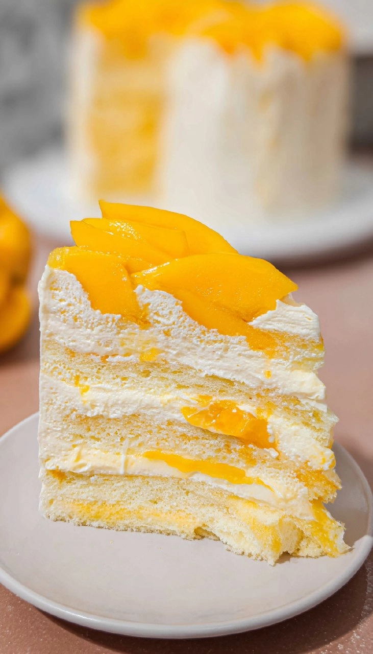 The SOFTEST Mango Cake