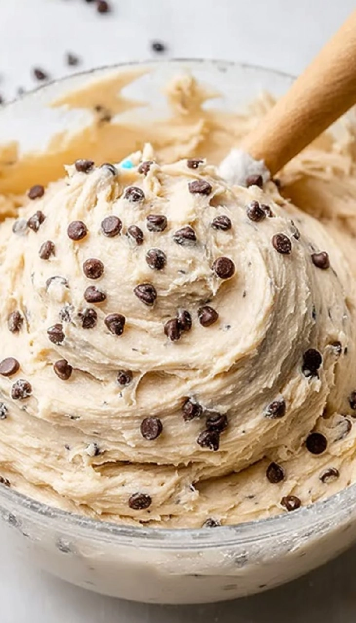 The Ultimate Edible Cookie Dough Frosting (Safe & Pipeable!)