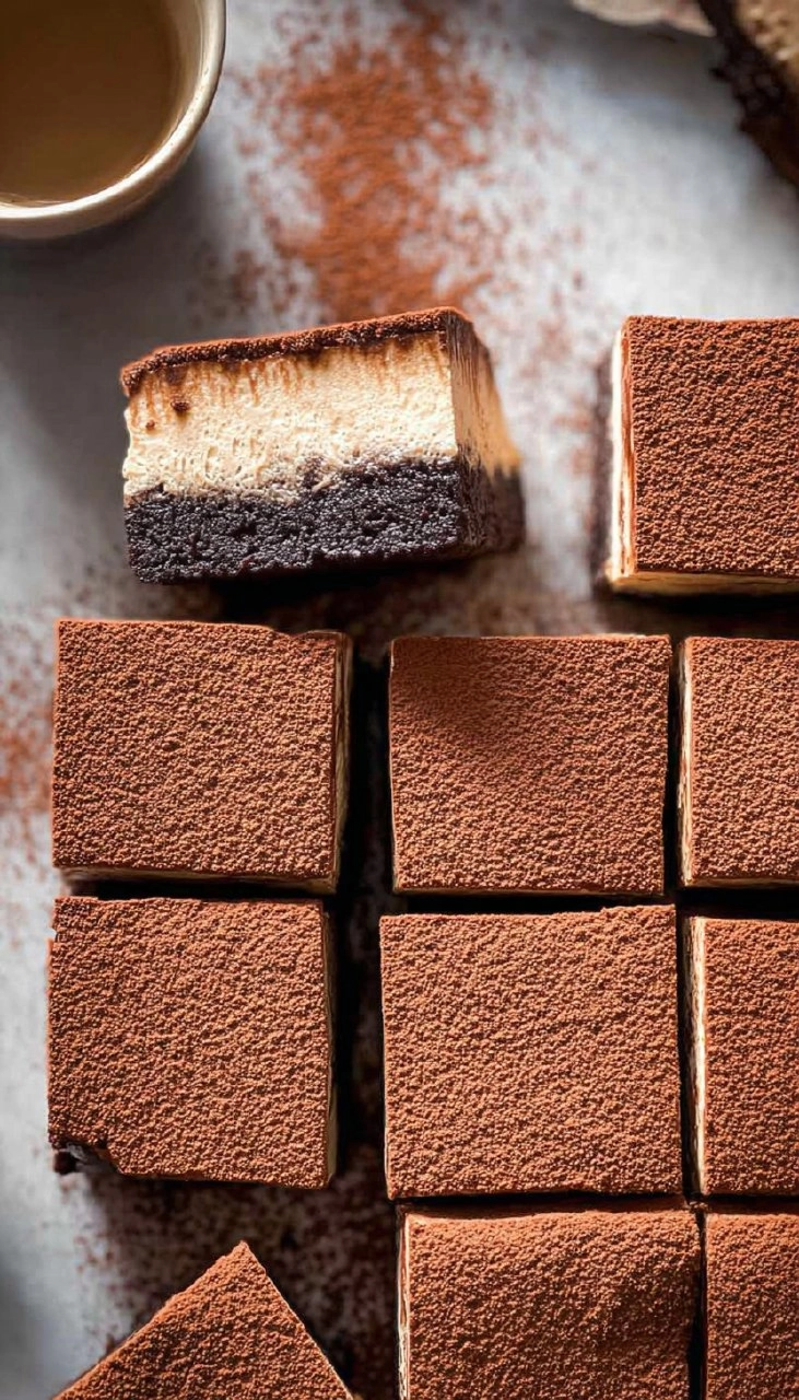 Tiramisu Brownies