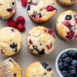 Triple-Berry-Muffins-Recipe
