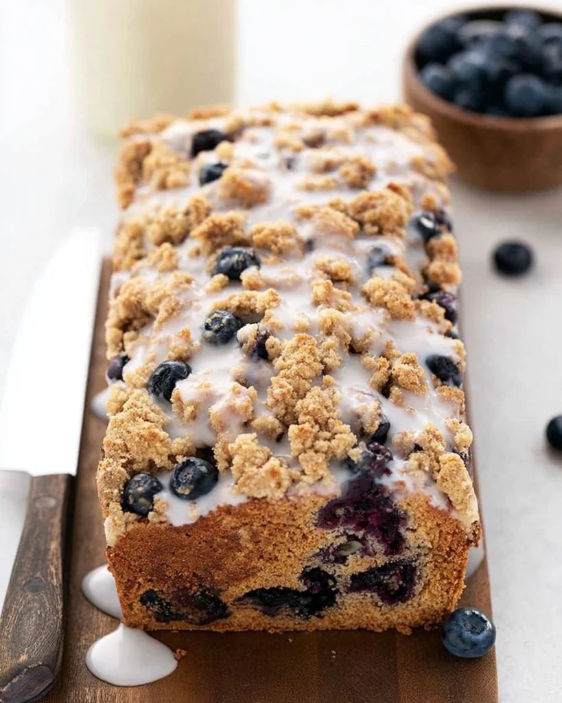 Blueberry-Crumble-Bread-Recipe