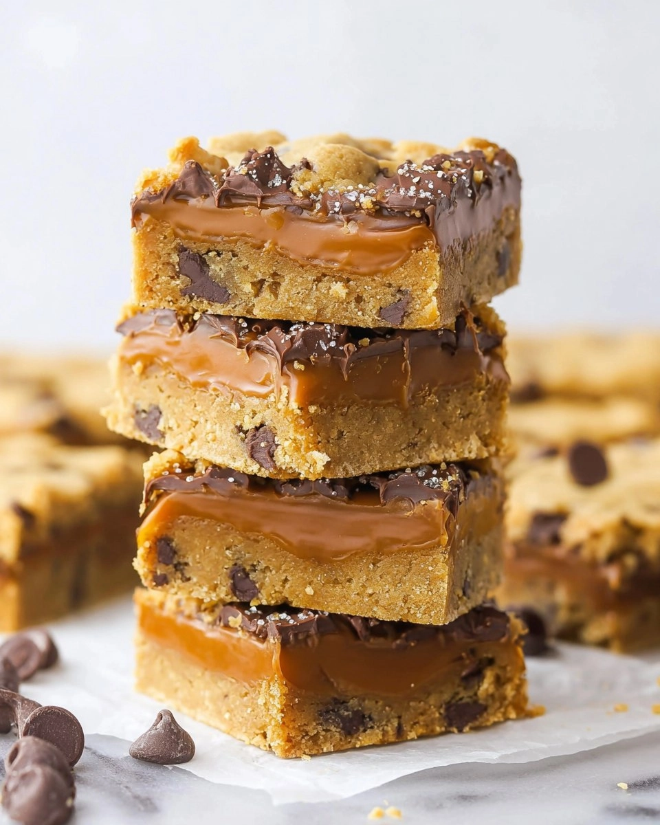 Caramel Cookie Bars