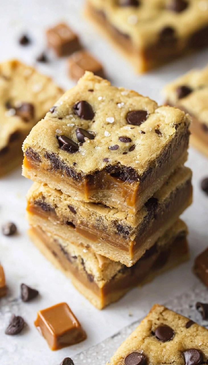 Caramel Cookie Bars