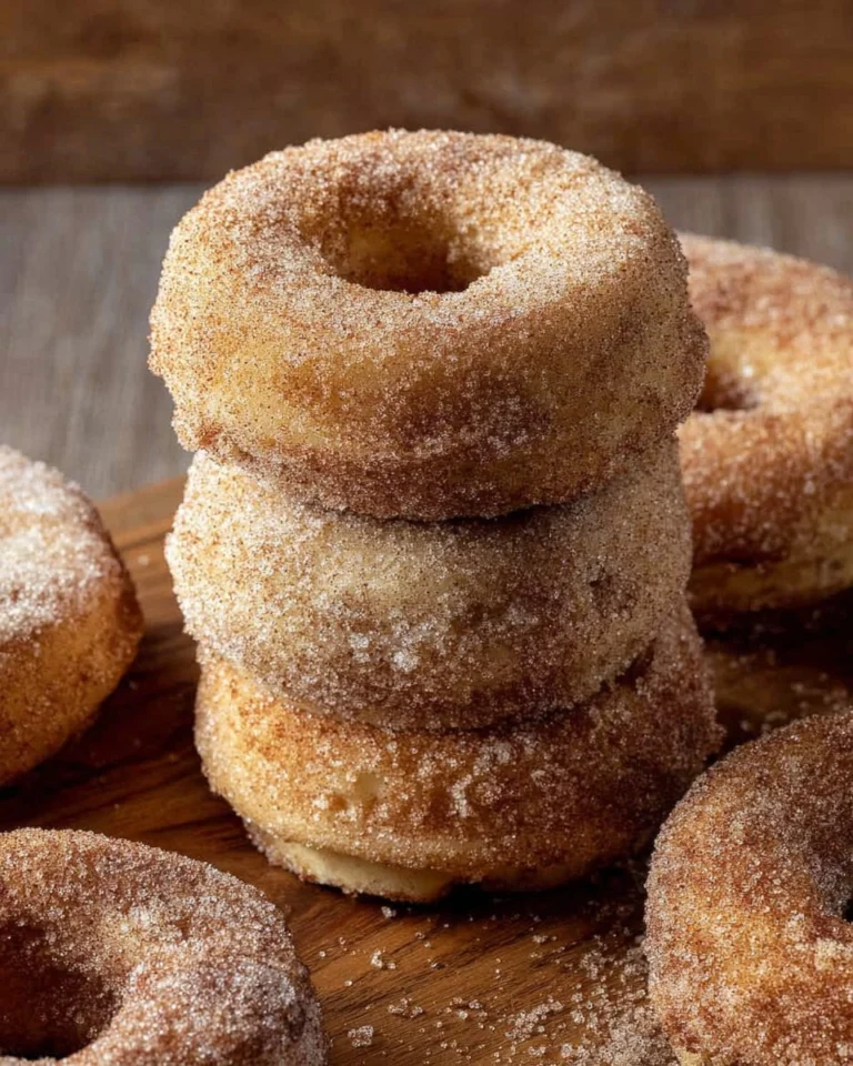 Cinnamon Sugar Covered Baked Donuts 1 Cinnamon-Sugar-Covered-Baked-Donuts-Recipe
